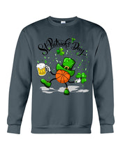 Load image into Gallery viewer, Basketball Saint Patrick's Day Gift For Basketball Lovers Sweatshirt
