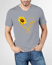 Load image into Gallery viewer, Black Phone Case Sunflower Faith Gift For Christians Guys V-Neck
