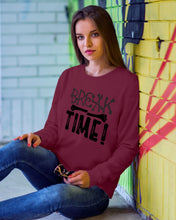 Load image into Gallery viewer, Break Bone Time White Background Gift For Women Sweatshirt
