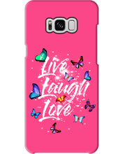 Load image into Gallery viewer, Butterfly Live Laugh Love Gift For Lover Phone case
