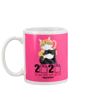 Load image into Gallery viewer, 2020 The Year When Shit Got Real Trending For Cat Lovers Mug
