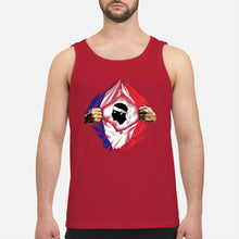 Load image into Gallery viewer, Corse Super Hero Flag Patriot Gift For Men Unisex Tank Top
