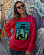 Load image into Gallery viewer, UFA Dinosaur T Rex Sky Full Of Stars Sweatshirt
