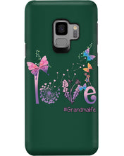 Load image into Gallery viewer, Love Butterflies Grandma Life Gift For Grandma Phone case
