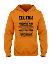 Load image into Gallery viewer, I'm A Spoiled Husband But Not Yours - Awesome Wife Who Was Born In January Hoodie
