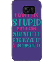 Load image into Gallery viewer, I Can't Fix Stupid But I An Sadate It Gift For Girls Phone case
