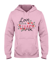Load image into Gallery viewer, Love Is In The Hair Flower Gift For Women Hoodie
