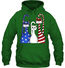 Load image into Gallery viewer, Cat Happy America  Independence's Day Special Custom Design Hoodie
