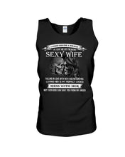 Load image into Gallery viewer, Shes Stubborn Messy And A Brat At Times Black Gift For Husband Unisex Tank Top
