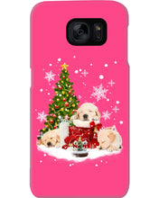 Load image into Gallery viewer, Funny Golden Retrievers Sleep In Red Boots Gift For Dog Lovers Phone case
