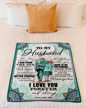 Load image into Gallery viewer, Wife Gift For Husband The Old Mandala The Day I Met You Fleece Blanket
