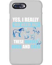 Load image into Gallery viewer, I Do Need All These Horses Dogs And Cats Phone case
