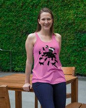 Load image into Gallery viewer, Cats Ink Funny Design Gift For Cats Lovers Ladies Flowy Tank
