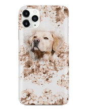 Load image into Gallery viewer, Labrador Retriever Gift For Dog Lovers Vintage Flower Phone case
