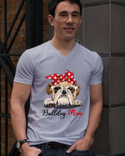 Load image into Gallery viewer, Black Phone Case Bulldog Mom Gift For Bulldog Lovers Guys V-Neck
