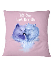 Load image into Gallery viewer, Custom Name Deers Gift For Boyfriend Till Our Last Breath Pillow Cover
