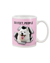 Load image into Gallery viewer, Six Feet People Alaska Husky  Unique Custom Design For Dog Lovers Mug
