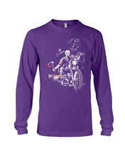 Load image into Gallery viewer, You're Not Alone Motorcycle Axe Gift For Men Unisex Long Sleeve
