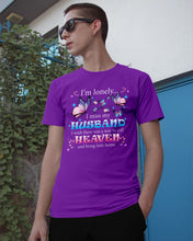 Load image into Gallery viewer, I'm Lonely I Miss My Husband Butterfly Gift For Lover Guys Tee

