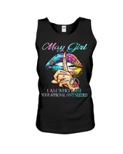 Load image into Gallery viewer, May Girl I Am Who I Am Trending For Birthday Gift Unisex Tank Top
