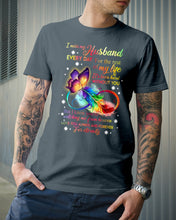 Load image into Gallery viewer, I Miss My Husband Every Day Love You Forever Trending Guys Tee
