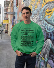 Load image into Gallery viewer, I'm A Spolied Husband But Not Yours  - Awesome Wife Was Born In February Sweatshirt

