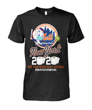 Load image into Gallery viewer, Lets New York The Year When Shot Got Real Custom Design Guys Tee
