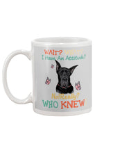Load image into Gallery viewer, Black Great Dane Attitude Really Gift For Dog Lovers Mug

