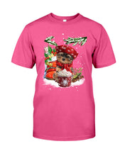 Load image into Gallery viewer, Yorkshire Terrier Loves Drinking Hot Latte Gift For Dog Lovers Guys Tee
