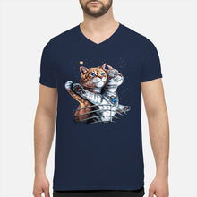 Load image into Gallery viewer, Vintage Funny Cat Love Trending Gift For Cat Lovers Guys V-Neck
