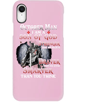 Load image into Gallery viewer, October Man Son Of God Birthday Meaningful Gift For Men Phone case
