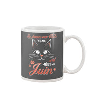 Load image into Gallery viewer, Lé Dames Aux Thats Vrais Sont Nées En   Juin For Birthday Gift Mug
