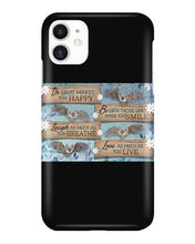 Load image into Gallery viewer, Do What Makes You Happy With Bats Gift For Girls Phone case
