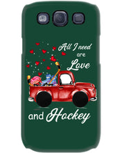 Load image into Gallery viewer, All I Need Are Love And Hockey Gift For Hockey Players Phone case

