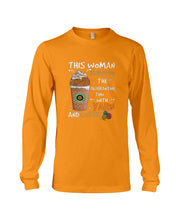 Load image into Gallery viewer, The Quarantine Time With Yarn And Coffee Gift For Women Unisex Long Sleeve
