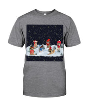 Load image into Gallery viewer, Night Christmas Chihuahua Cool Weather Gift For Dog Lovers Guys Tee
