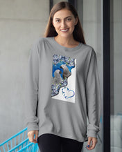Load image into Gallery viewer, Magical Gray Couple African Parrot Gift For Bird Lovers Unisex Long Sleeve
