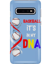 Load image into Gallery viewer, Baseball Be My DNA Gift For Sport Lovers Phone case
