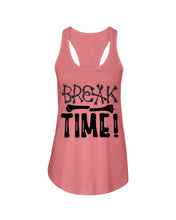 Load image into Gallery viewer, Break Bone Time White Background Gift For Women Ladies Flowy Tank
