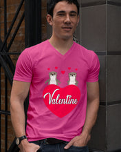 Load image into Gallery viewer, Couple Otter Valentine's Day Gift For Otter Lovers Guys V-Neck

