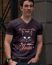 Load image into Gallery viewer, Lé Dames Aux Thats Vrais Sont Nées En   Juin For Birthday Gift Guys V-Neck
