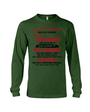 Load image into Gallery viewer, I Get My Attitude From My Freakin' Awesome Grandma Who Was Born In April Unisex Long Sleeve
