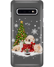 Load image into Gallery viewer, Funny Golden Retrievers Sleep In Red Boots Gift For Dog Lovers Phone case
