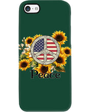 Load image into Gallery viewer, Peace Sign Sunflower Birthday Gift For Girls Phone case
