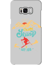 Load image into Gallery viewer, I'm Retired Skiing Is My Job Mountainous Terrain Phone case
