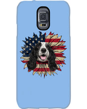 Load image into Gallery viewer, English Cocker Spaniel US Sunflower Gift For Dog Lovers Phone case
