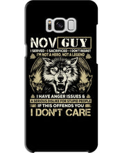Load image into Gallery viewer, November Guy I Am Not A Hero Not A Legend I Have Anger Issues Birthday Gift Phone case

