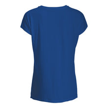 Load image into Gallery viewer, Yoga Iron Skeleton Dark Blue Background Gift For Men Ladies V-Neck
