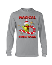 Load image into Gallery viewer, Tennis Players Magical Christmas Snowman Gift For Women Unisex Long Sleeve
