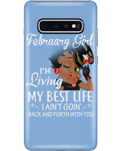 Load image into Gallery viewer, Betty Boop February Girl Living My Best Life Birthday Meaningful Gift Phone case

